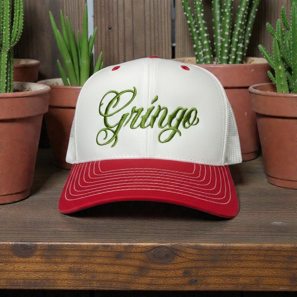 Gringo embroidered hat