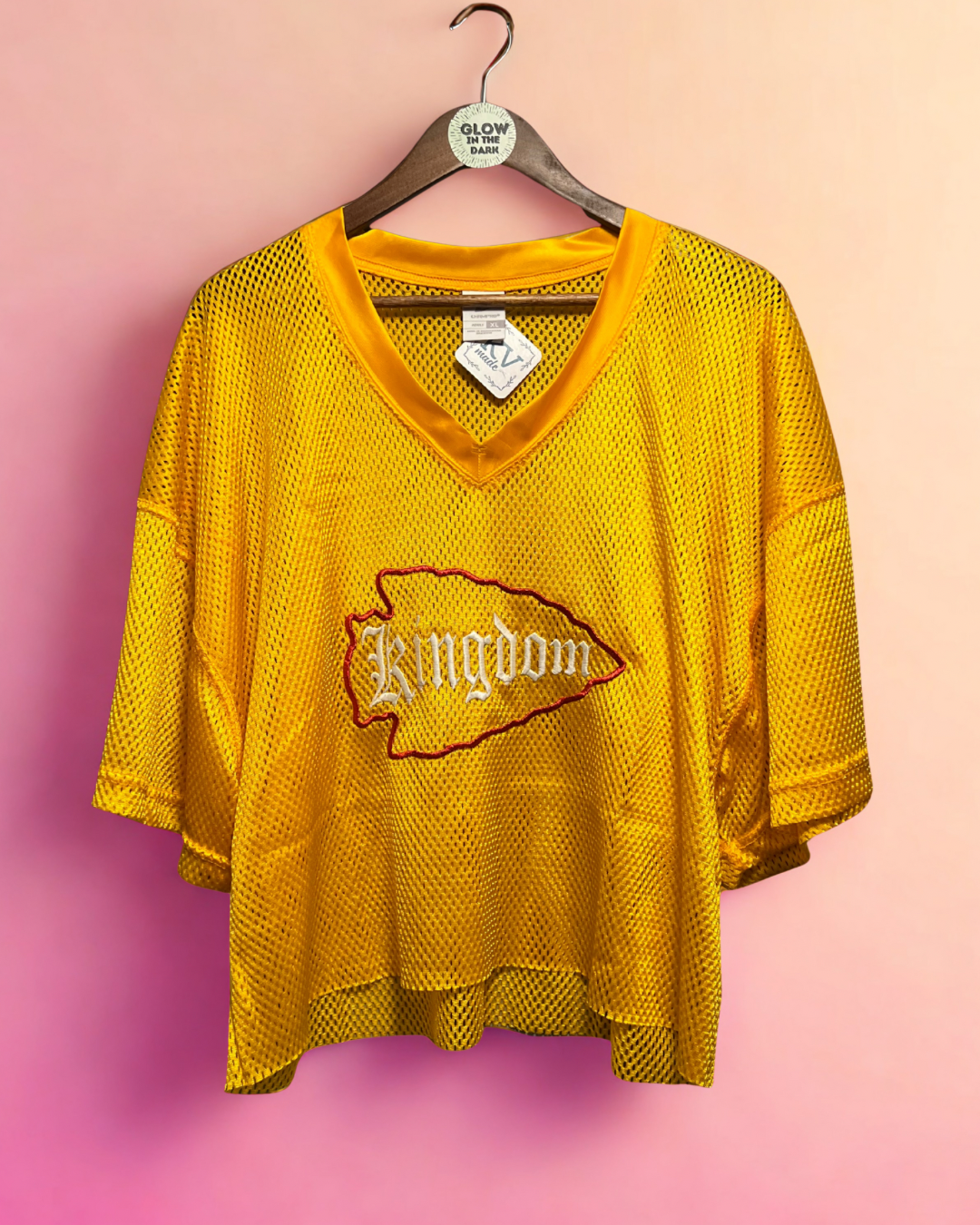 Kansas City Chiefs embroidered cutoff jersey • Chiefs Kingdom • Missouri • Kansas