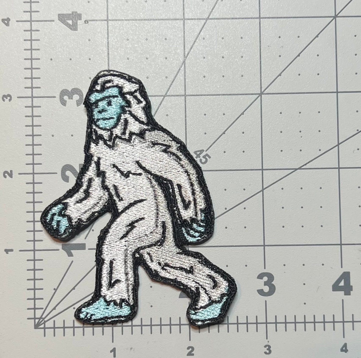 Bigfoot embroidered patch • Sasquatch • Yeti • Abominable Snowman • cryptid • cute • iron on patch • sew on patch