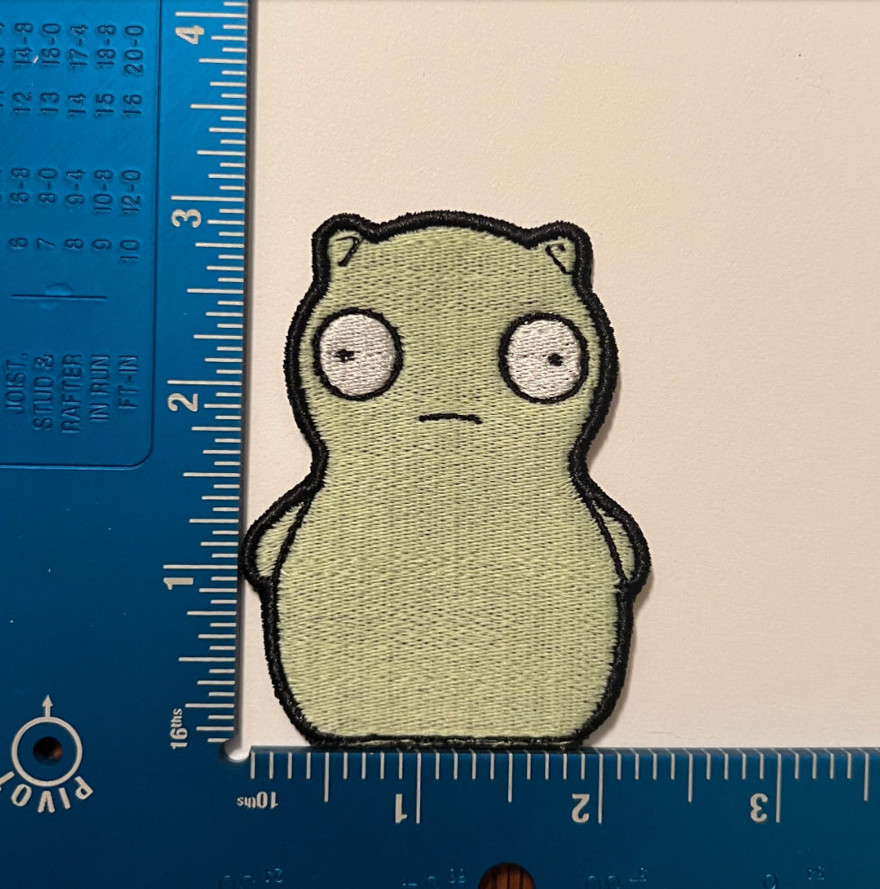 Kuchi Kopi embroidered patch • Bob’s Burgers • GLOW in the dark • iron on or sew on • cute