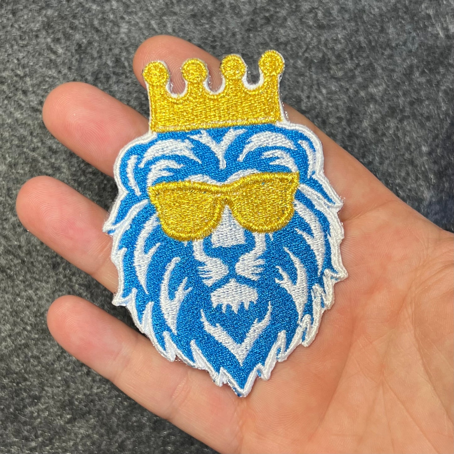 Royals embroidered patch • Kansas City Baseball • iron on/sew on patch • Velcro patch • peel & stick