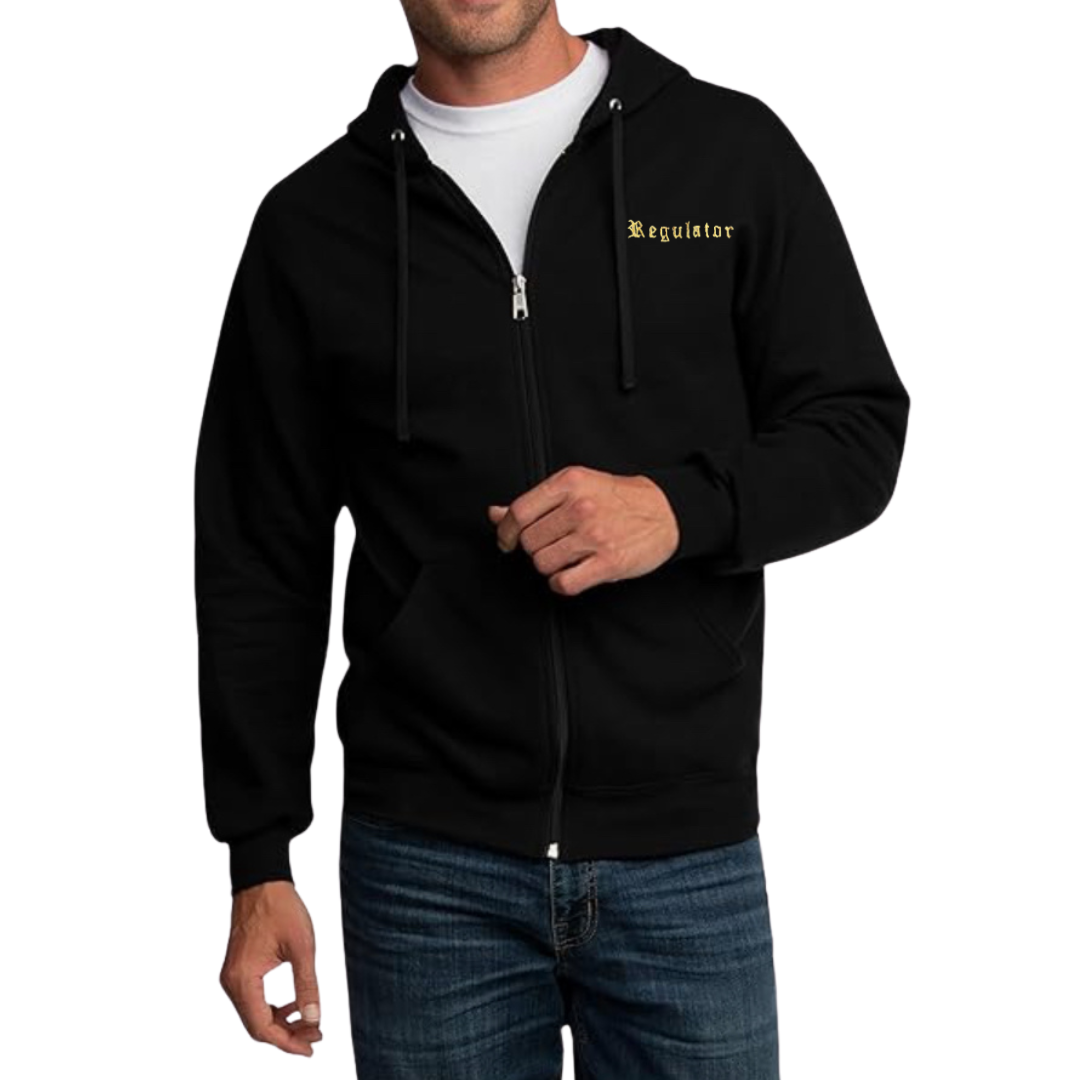 Regulator embroidered tshirt, sweatshirt, hoodie