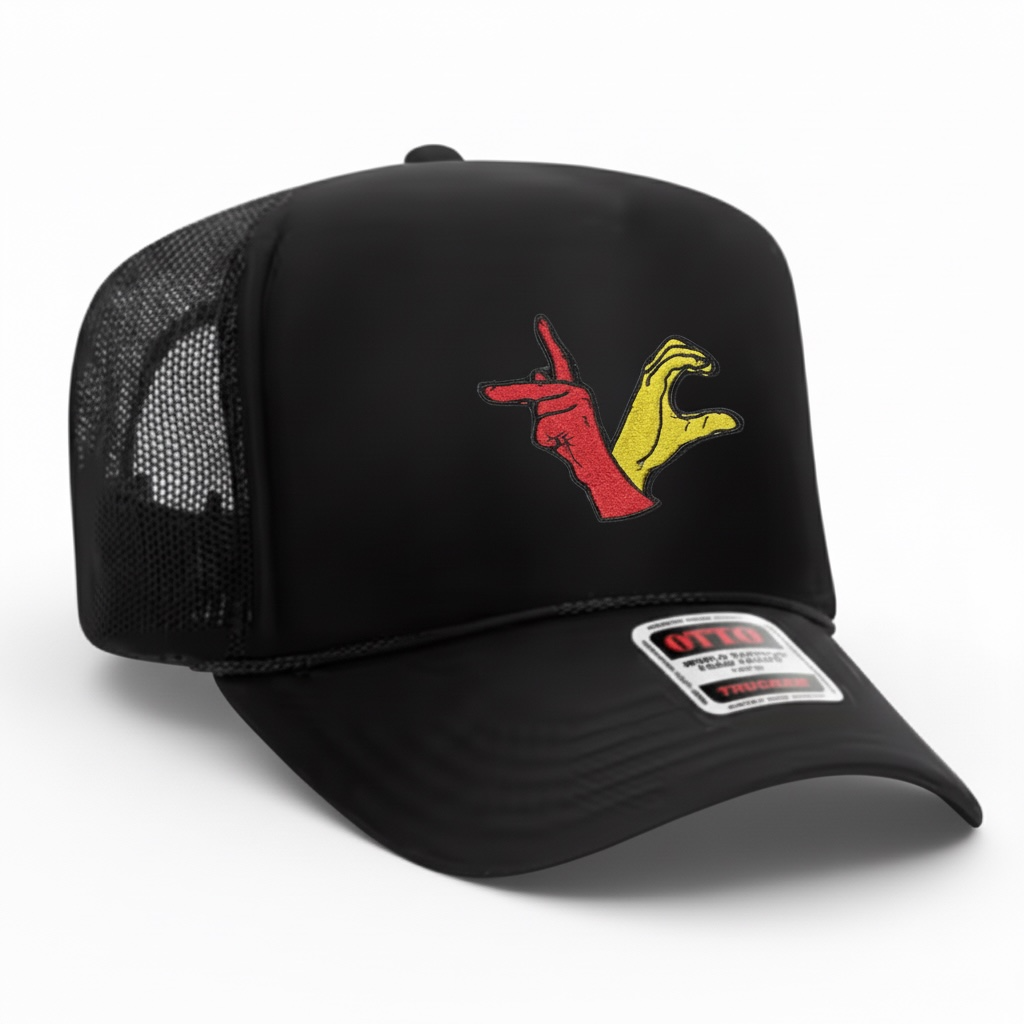 KC embroidered trucker hat • ASL • Kansas City