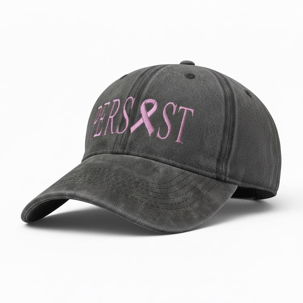 Cancer support hat • canvas hat • PERSIST