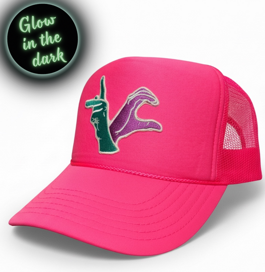 KC embroidered trucker hat • ASL • Kansas City