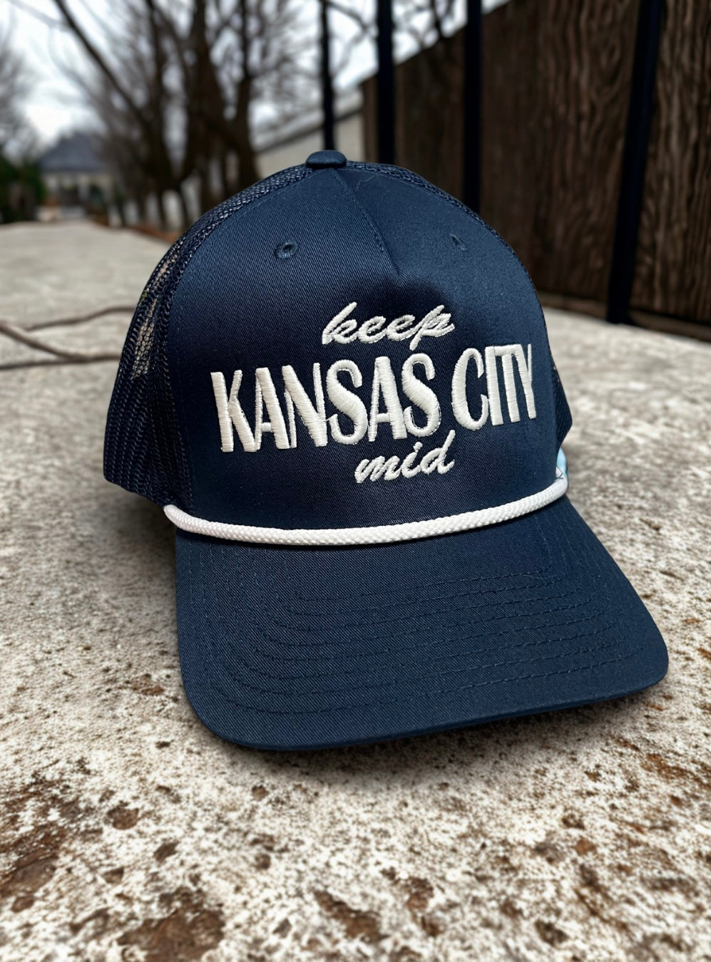 Keep Kansas City Mid hat • KC • glow in the dark • embroidered hat