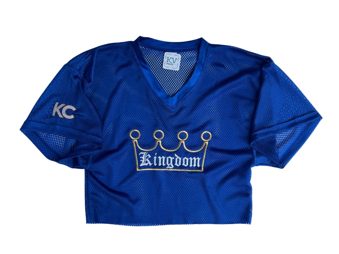 Kansas City embroidered cutoff jersey • Royals Kingdom • Missouri • Kansas