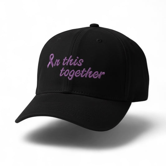 Cancer support hat • suede • In this together
