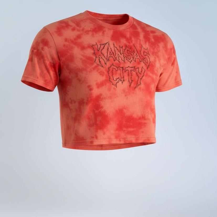 Kansas City embroidered T-shirt