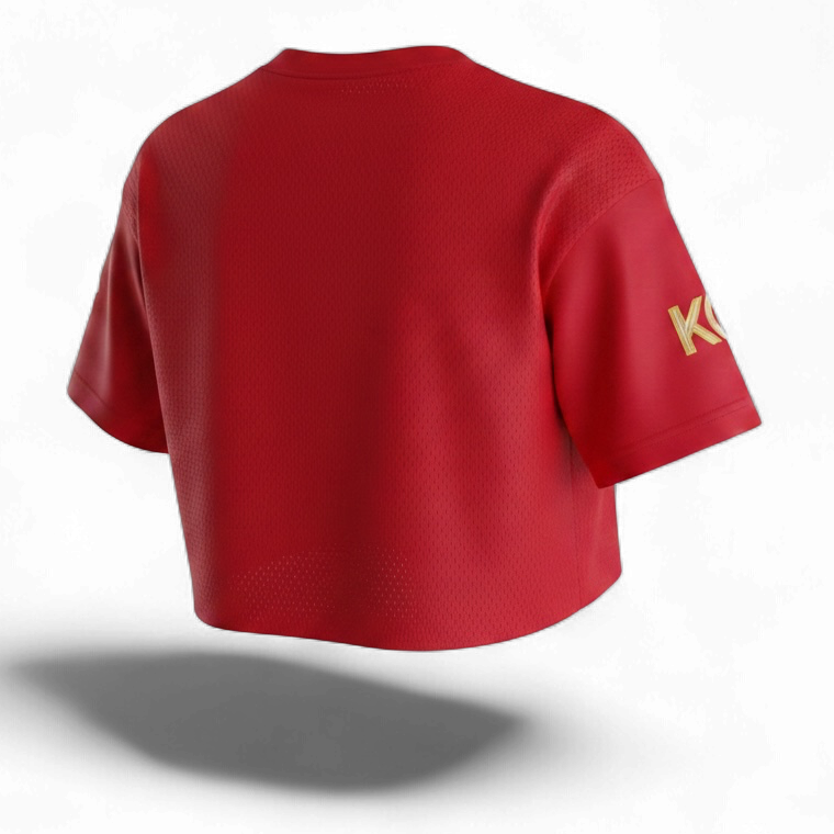 Kansas City embroidered cutoff jersey • Chiefs Kingdom • Missouri • Kansas