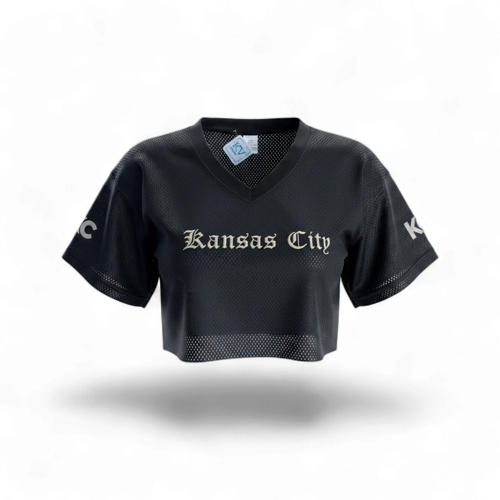 Kansas City embroidered cutoff jersey • Missouri • Kansas
