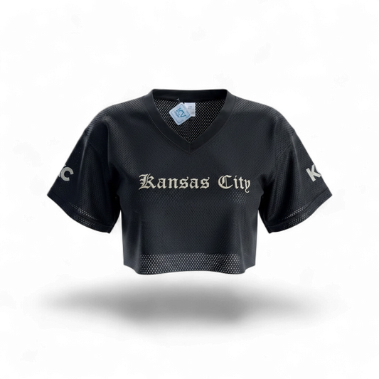 Kansas City embroidered cutoff jersey • Missouri • Kansas
