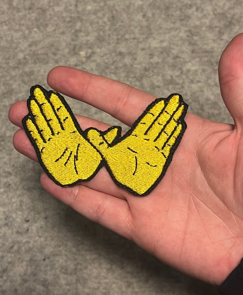 Wu-Tang Clan hands embroidered patch • Wu-Tang forever • iron on or sew on • 90s hip hop • nostalgia