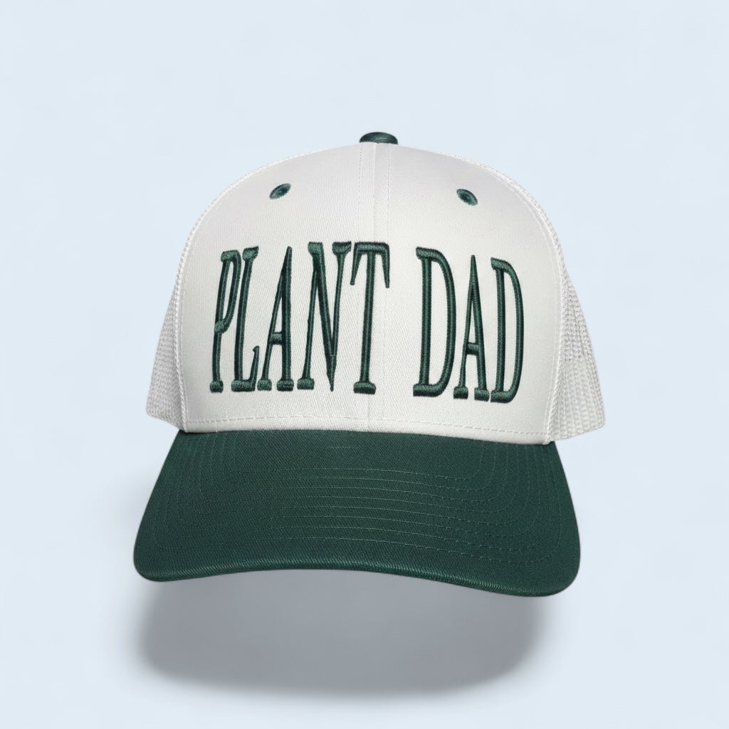 Plant Mom / Plant Dad embroidered hat