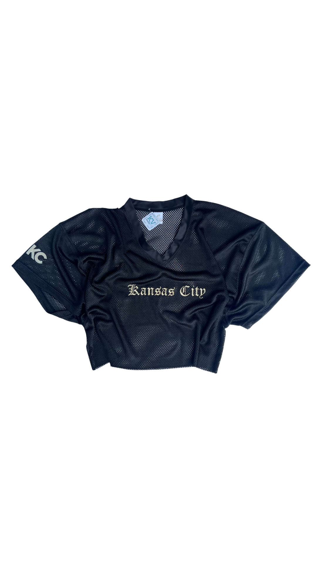 Kansas City embroidered cutoff jersey • Chiefs Kingdom • Royals Kingdom • 816 • Missouri • Kansas