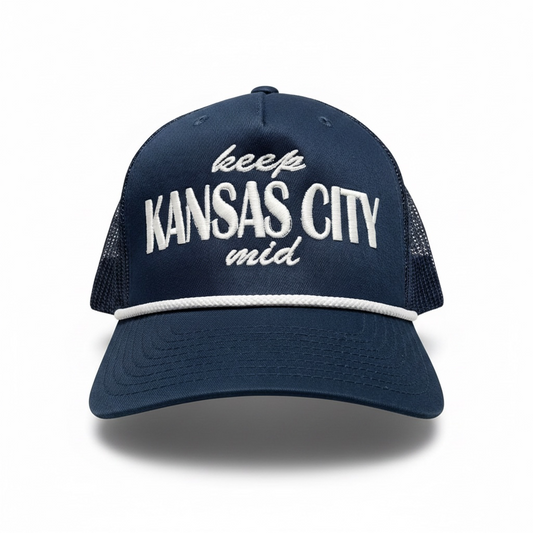 Keep Kansas City Mid hat • KC • glow in the dark • embroidered hat