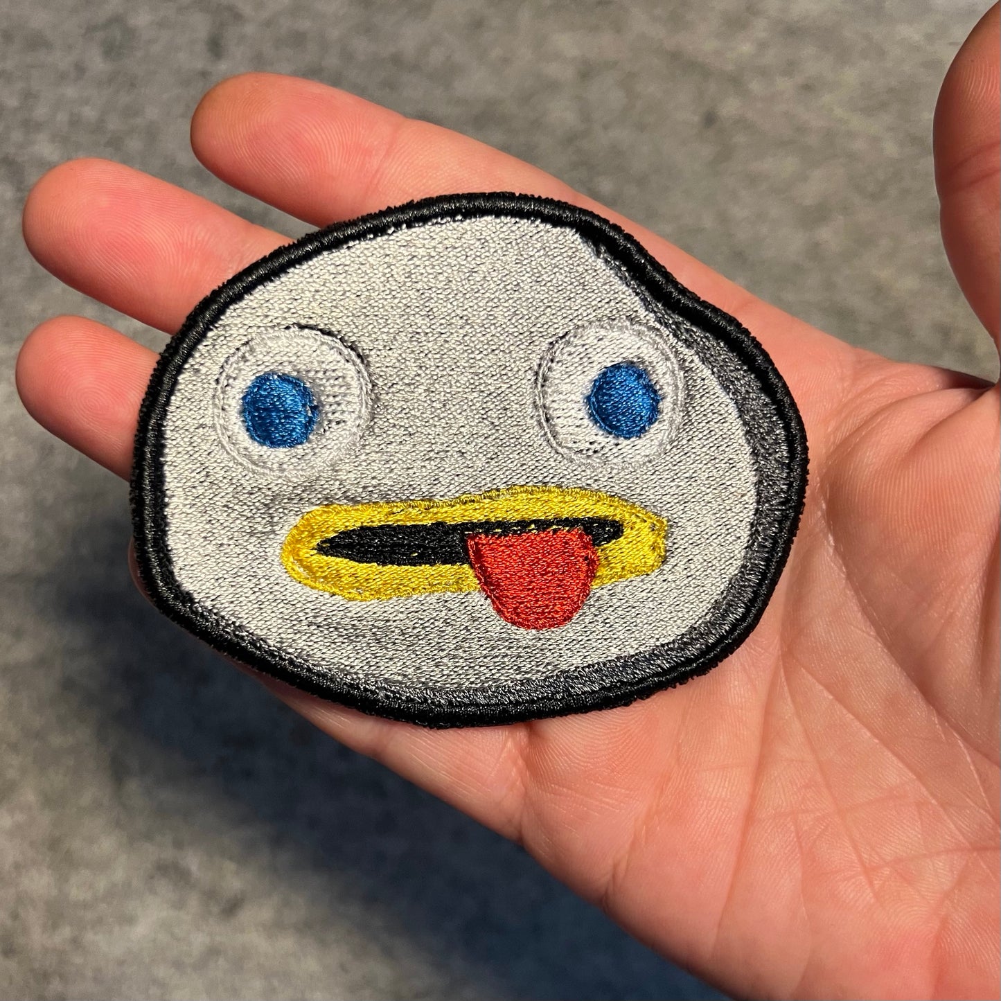 Rock fact embroidered patch • OTGW • iron on or sew on • autumn • fall • Velcro patch • peel & stick