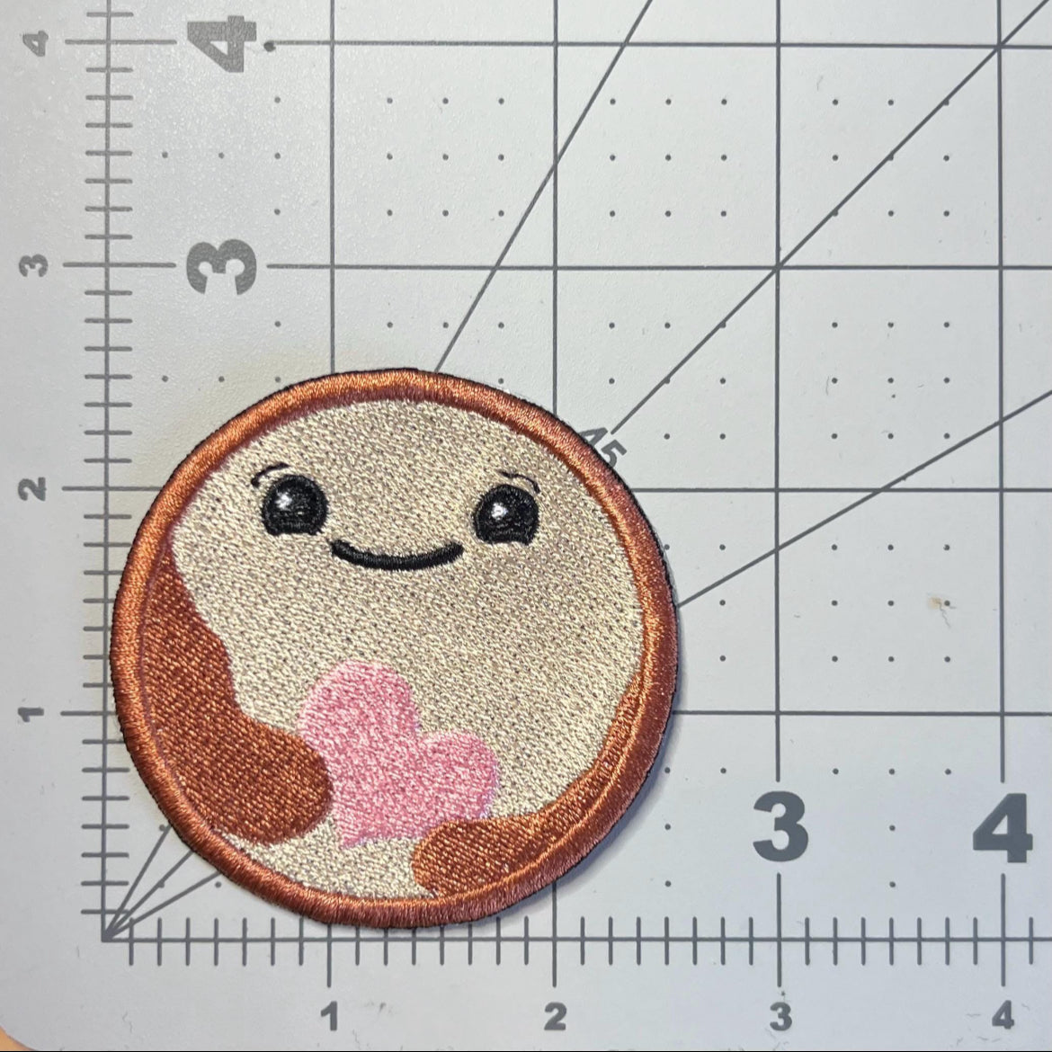 Pluto embroidered patch • solar system • planets • iron on or sew on • astronomy • Velcro patch • peel & stick