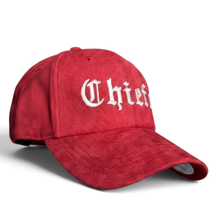 Chiefs embroidered suede hat • Kansas City • glow in the dark