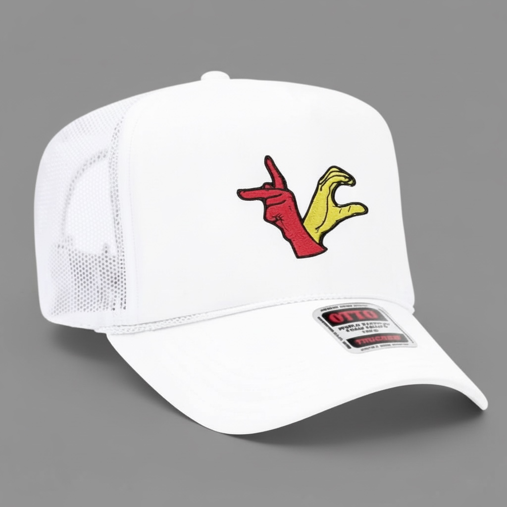 KC embroidered trucker hat • ASL • Kansas City