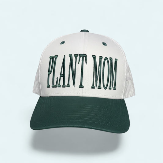 Plant Mom / Plant Dad embroidered hat