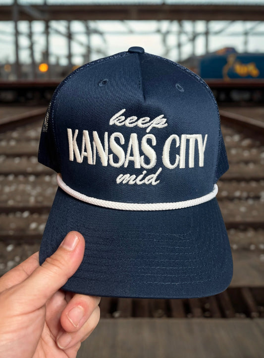Keep Kansas City Mid hat • KC • glow in the dark • embroidered hat