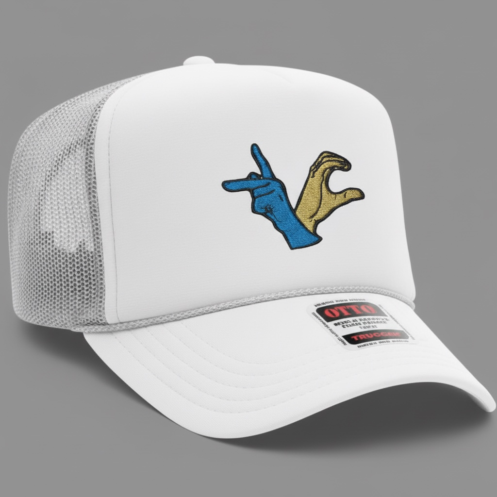 KC embroidered trucker hat • ASL • Kansas City